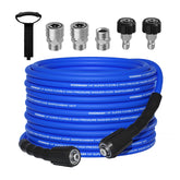 VividWash front view showing hose and adapters for quick setup and easy compatibility