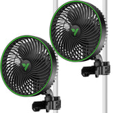 VIVOSUN AeroWave E6 Gen2 front view showing compact fan for steady airflow
