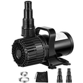 VIVOSUN pump front view showing compact design and connection benefits