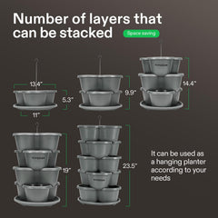 VIVOSUN planter filled with strawberries demonstrating efficient small-space harvests