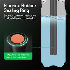VIVOSUN long wand and hose displayed to show extended reach advantage