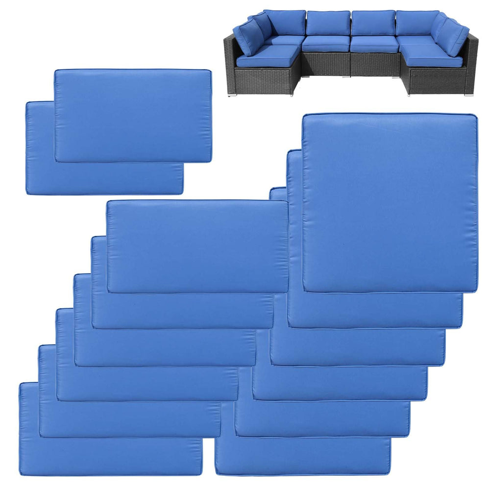 VIXLON front view of 14-piece cover set showing organized layout and quick refresh