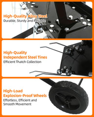 Vlaeng weight platform loaded with weight to increase tine penetration depth