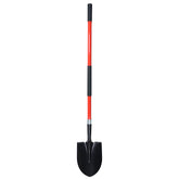 VNIMTI front view red shovel showing full length and balance benefit