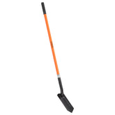 VNIMTI front view of trench shovel showing full tool and benefits of reach
