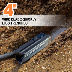 VNIMTI fiberglass handle textured non-slip grip showing secure control