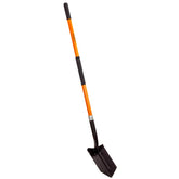 VNIMTI trench shovel front view showing full tool and balance benefits