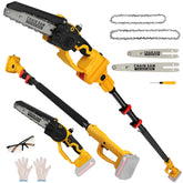 vokoroad front angle pole saw assembled showing compact design and easy handling