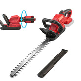 vokoroad front view of 22-inch trimmer showing length and reach benefit