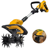 vokoroad front view showing full cultivator and compact design benefit