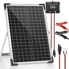 Voltset front panel showing durable frame and high-efficiency cells for reliable charging