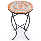 VONLUCE front view showing quilt star tile and slim black frame for stylish accent
