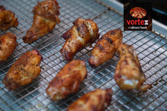 VORTEX installed in Jumbo Joe showing improved indirect cooking
