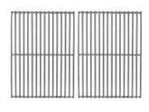 Votenli stainless-steel front view showing two replacement grates and durable finish