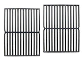 Votenli front view of two 15-inch cast-iron grates showing fit and finish