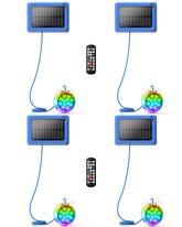 Vovamo front packaging showing 4 pack and remote for quick setup benefit