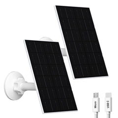 VUEBEE front view of solar panel showing compact weatherproof design and reliable charging