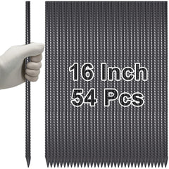 VVOKGO front view of 12-pack rebar stakes showing packaging and convenience