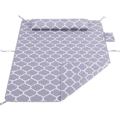 Vylceon close-up quilt stitching detail showing durable soft padding benefit