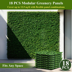VYNALTIX attached panels on a balcony providing instant outdoor privacy