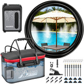 WADEO front packaging showing kit contents and portability benefits