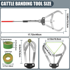 Wadoy rubber bands pack displaying 24 premium elastic rings for multiple livestock procedures and reliability