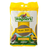 Wagner's front bag view showing brand and 20-pound nyjer seed — clear product information
