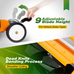 Walensee 10-inch drive wheel detail improving maneuverability and smooth push