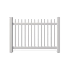WamBam Fence installed in yard showing clean boundary and curb appeal