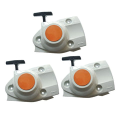 WanQin recoil starter front view showing fit and durable housing for reliable starting