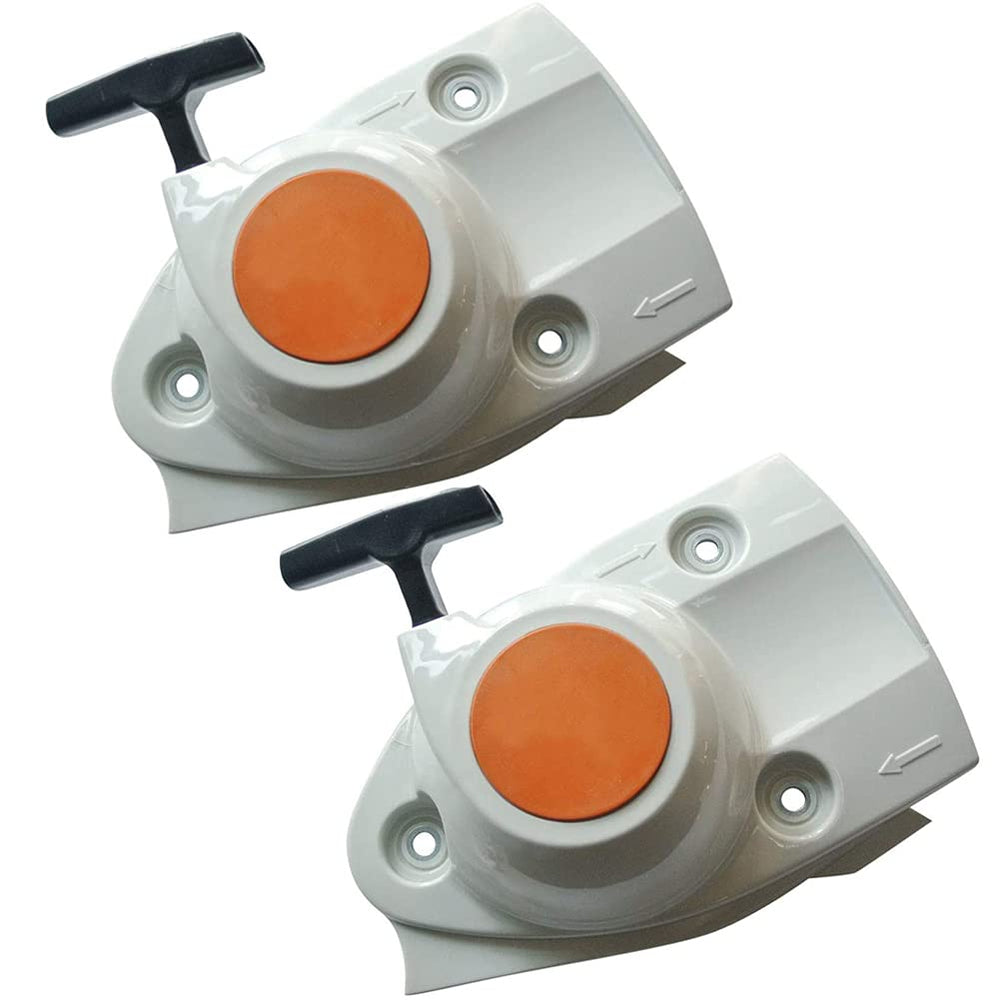 WanQin recoil starter front view showing fitment and improved starting