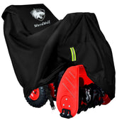 WardWolf cover front view protecting snow blower, prevents weather damage