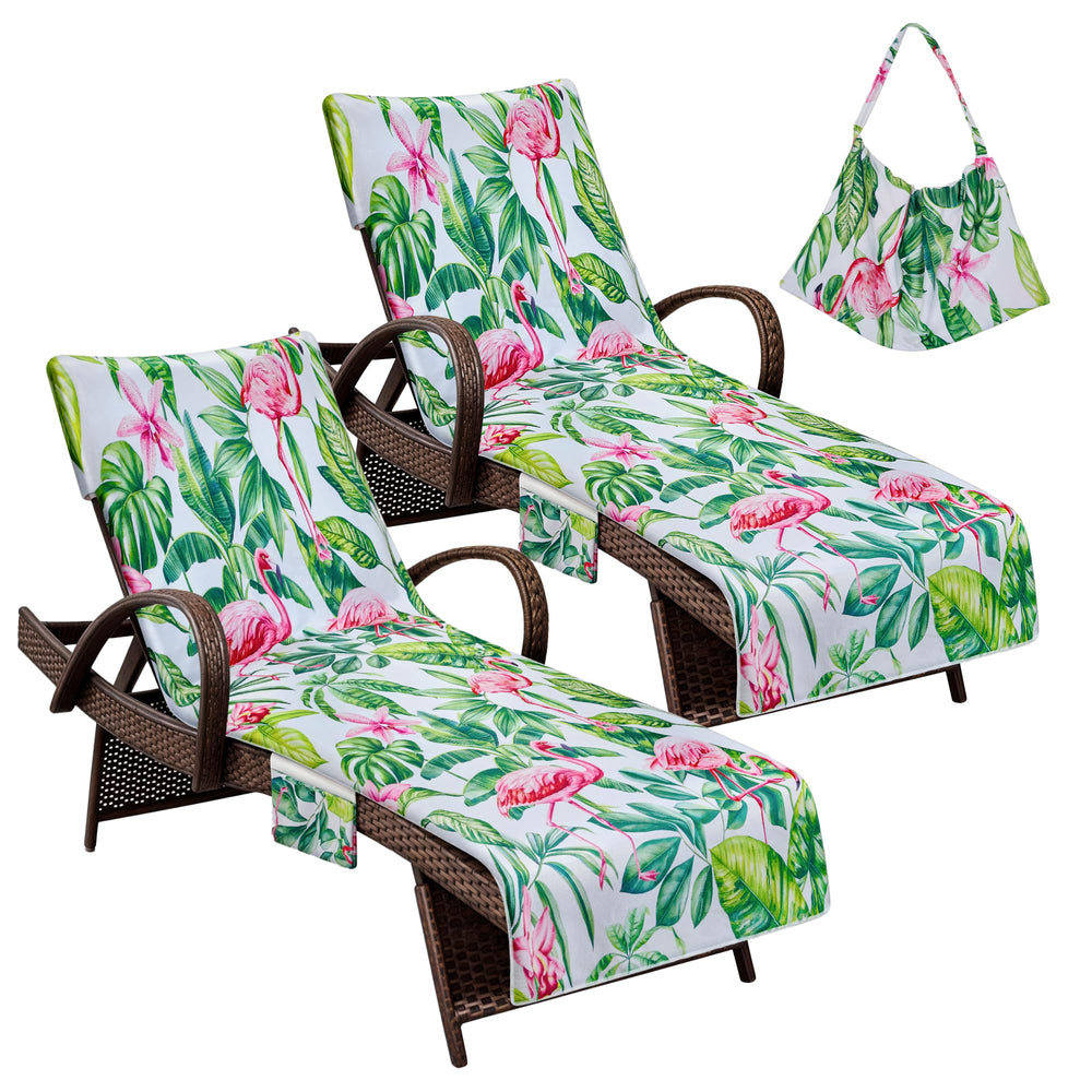 Warmiehomy flamingo front view showing vibrant colors and full-length fit