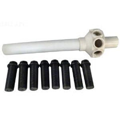 Waterway 505-2050 packaged front view showing hub and laterals, ensures correct replacement