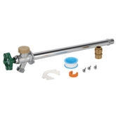 Watflow front view wall-mount sillcock showing durable exterior connection and reliability