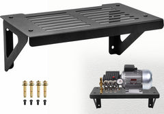 Wdwlbsm front view of mounted pressure washer showing tidy storage and space saving