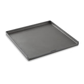 Weber Crafted griddle front showing packaging and durable finish benefit