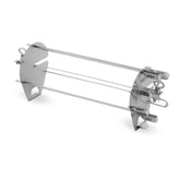 Weber crafted skewers front view showing full 16-inch length and durability benefit