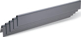 Weber stainless steel Flavorizer bars front view showing five-bar set and fit