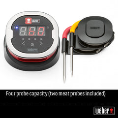 Close-up of Weber probe tip durable construction for accurate readings benefit