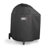 Weber Summit cover front view showing full protection benefit