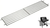 WEBROIL warming rack front view showing full 24.9 inch span and durable finish