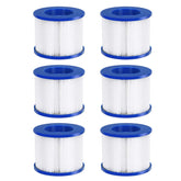 WEJOY front view of replacement spa filter showing clean folded media for clearer water