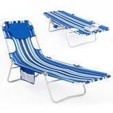 #WEJOY front view of blue white chair showing full frame and design benefits