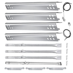 Welbocom front view showing full 4-burner kit and clear fit benefit