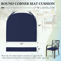 Wellsin navy close-up fabric texture showing durable weave