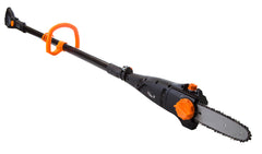 WEN telescoping pole detail showing adjustable length and reach advantage