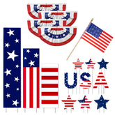 Wenqik kit front packaging showing all 17 patriotic pieces ready to install
