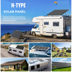 WERCHTAY close-up of N-type solar cells highlighting efficiency and durability