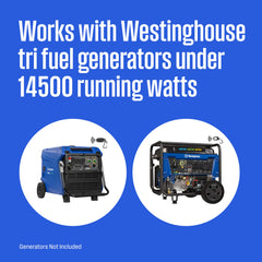 Westinghouse textured rubber outer layer highlighting weather resistance and long-lasting durability